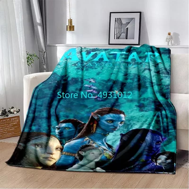 Hot Anime Avatar Morbida coperta di peluche 70x100 cm Morbida flanella 3D Agnello Sherpa Coperte Bambino Bambini Regalo Lancio del divano Camera da letto