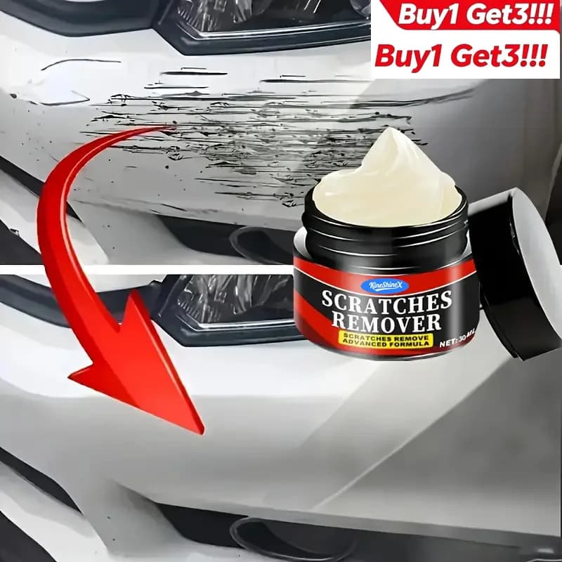 Scratch Repair Wax - Paint Scratch Repair and Refurbishment - Sunscreen, Waterproof, and Protective Car Paint
