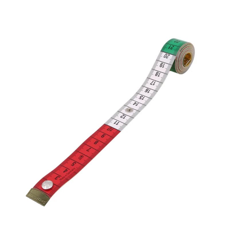 Measuring 1.5 m Soft Tape with snap fasteners Measure of the body Double-sided cork for sewing tool NEW