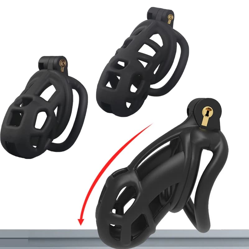 Sex Toys for Men Adult Hot Sale Waist Belt Male Chastity Cock Cage Penis Sleeve Cockrings Erotic Urethral Lock BDSM Bondage Sex