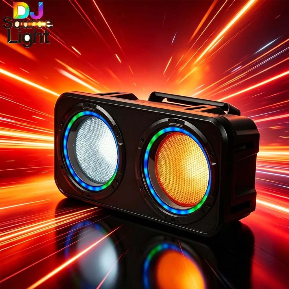 Luce per Pubblico a Doppio Proiettore Impermeabile: DMX512, Modalità Master-Slave, Controllo Sonoro, Controllo Auto-Run; Ideale per DJ e KTV.