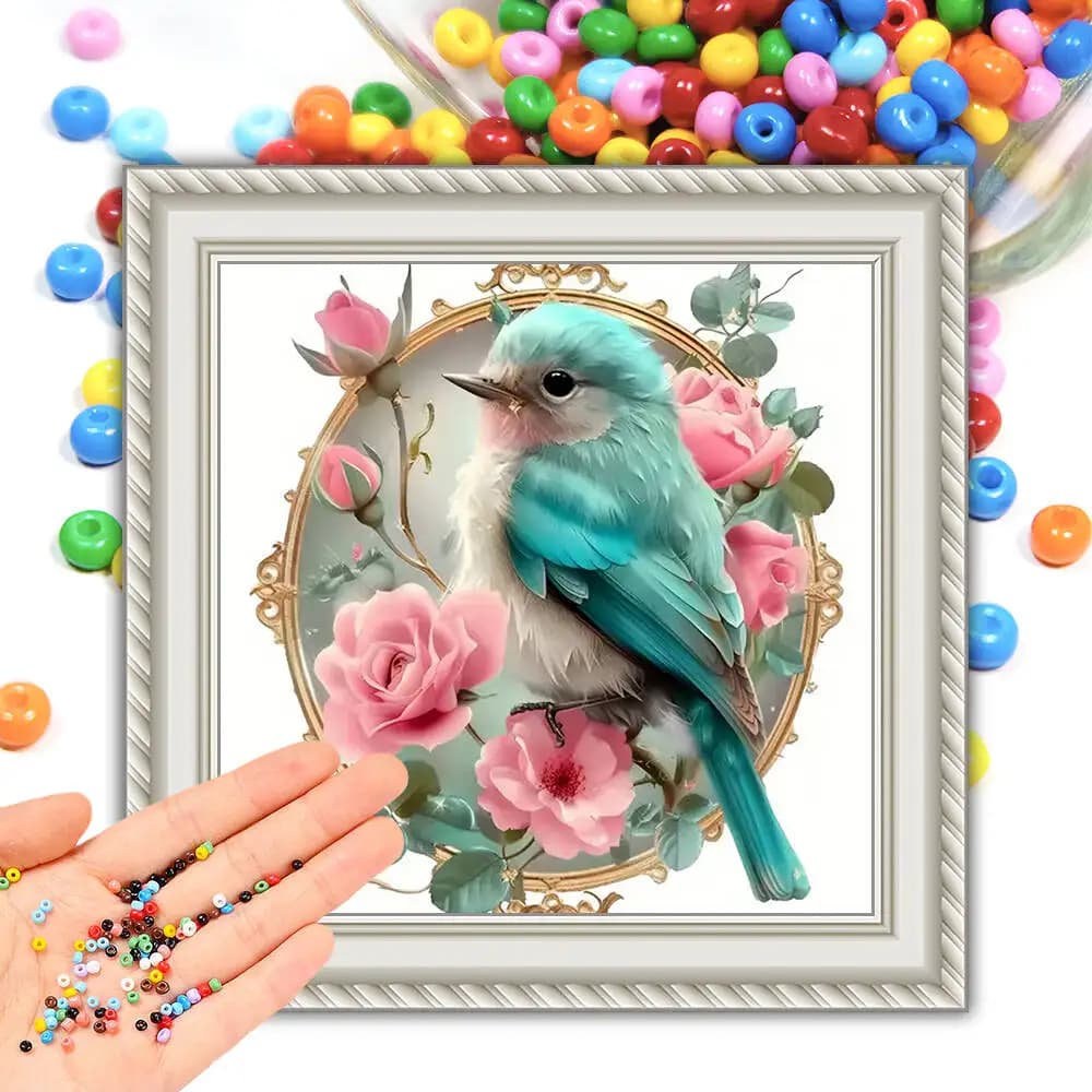Perline fai da te Set da ricamo Gufo Animale 11CT Kit punto croce Cartoon Artwork Forniture per cucire Decorazioni natalizie di Halloween Regalo