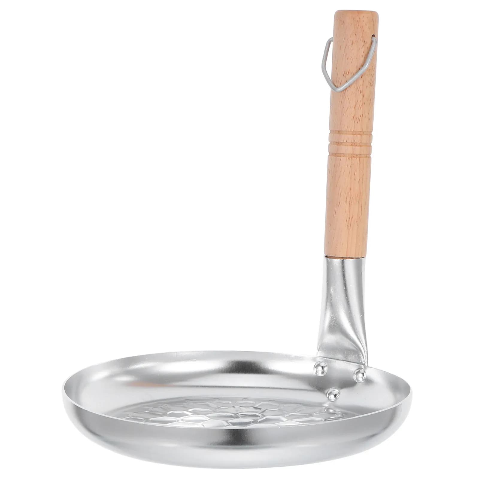 Padella Giapponese per Oyakodon 16Cm, Superficie Antiaderente, Distribuzione Uniforme del Calore per Tamagoyaki, Colazione, Pranzo, Cena in Stile Coreano