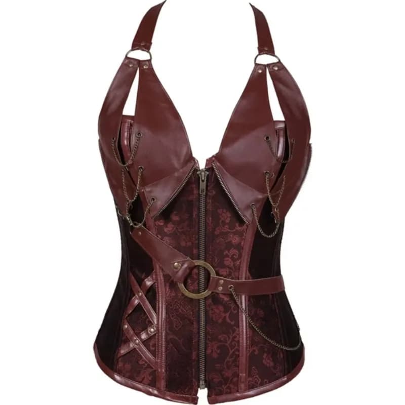 Intimo Sexy Gothic Vintage Backless Women's Underwear Waist Trainer Body Shaper Top Women's Clothing