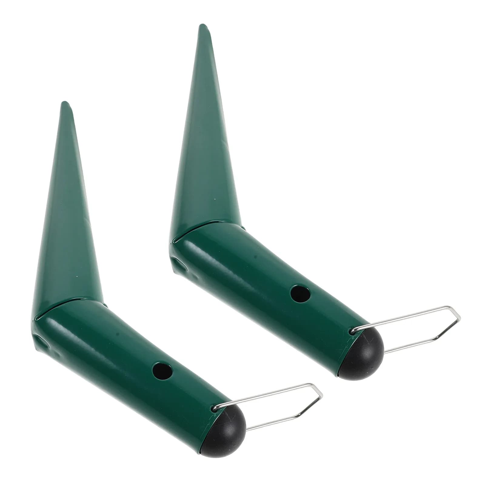 2Pcs Plant Hole Digger Ergonomic Seed Dibbler Tool Garden Planting Hole Puncher Portable Outdoor Gardening Tool for Flower Bulbs