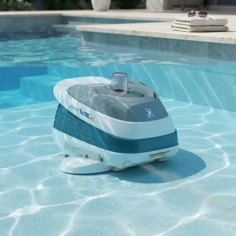 XL Suction Pool Cleaner (Pool Vacuum for Inground Pools) Automatic In Ground Pool Vacuum for Pools up to 20 x 40 ft, W32025ADC