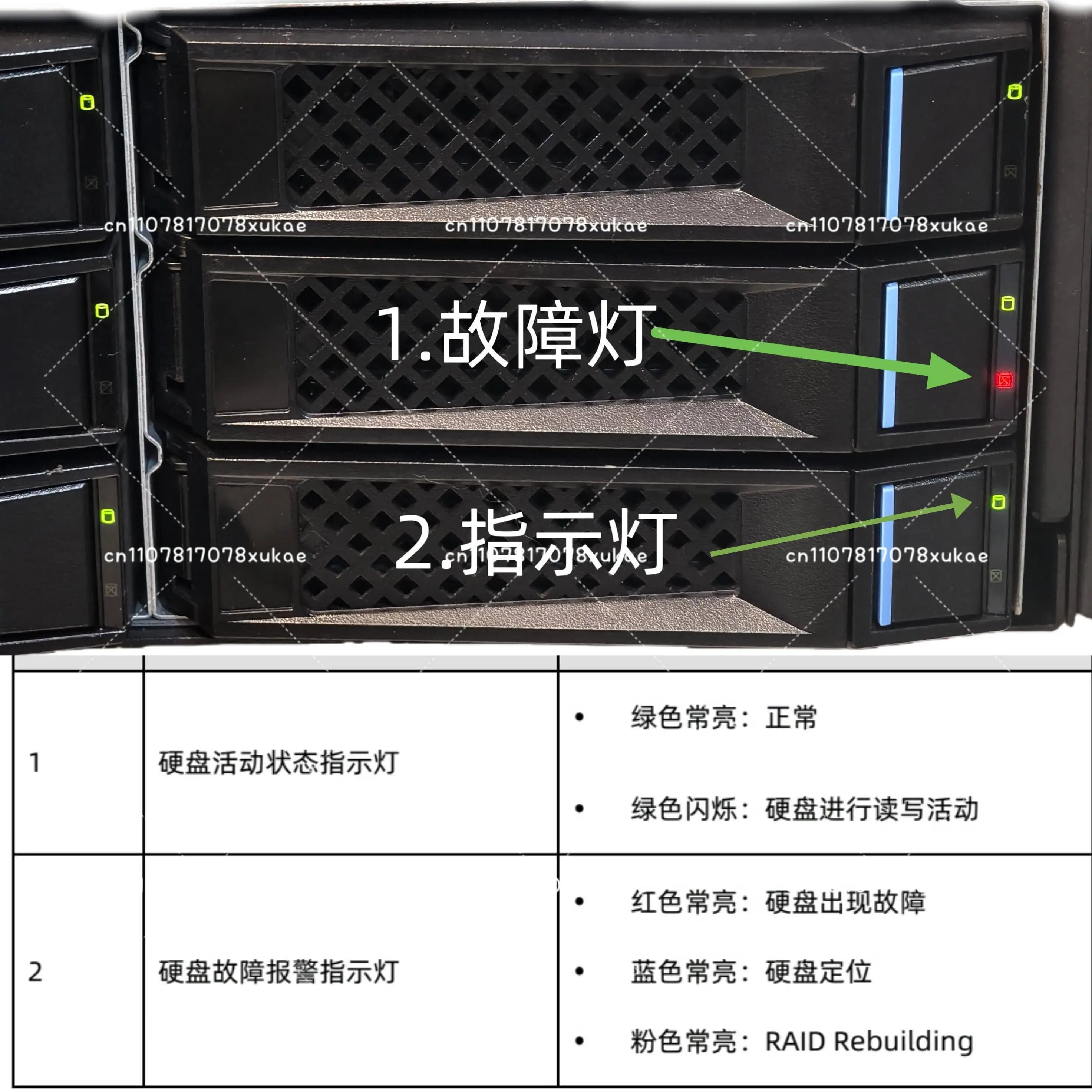 Box di espansione per 12 dischi rigidi, Box di archiviazione esterno NAS con guscio nero, Backplane Flying Bull 12G, Collegabile