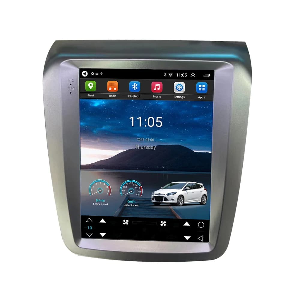 Tesla Stile Autoradio Android 13 Schermo Per Toyota Alphard Elfa A10 Automotive Lettore Multimediale Autoradio Carplay Audio Stereo