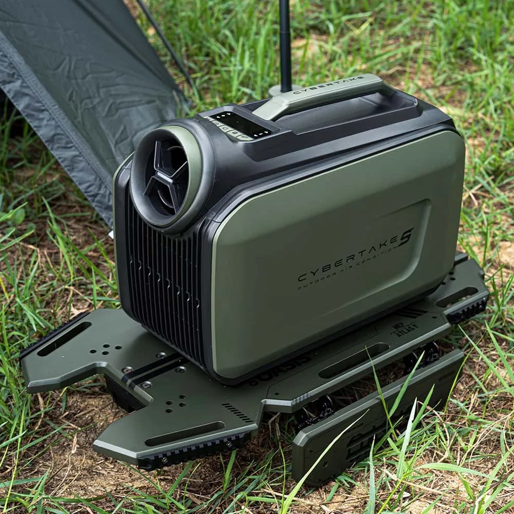 US EU Warehouse CYBERTAKES Inverter Mobile Air Conditioner Tent Portable Outdoor Camping Car 12v Cooling Air Conditioner