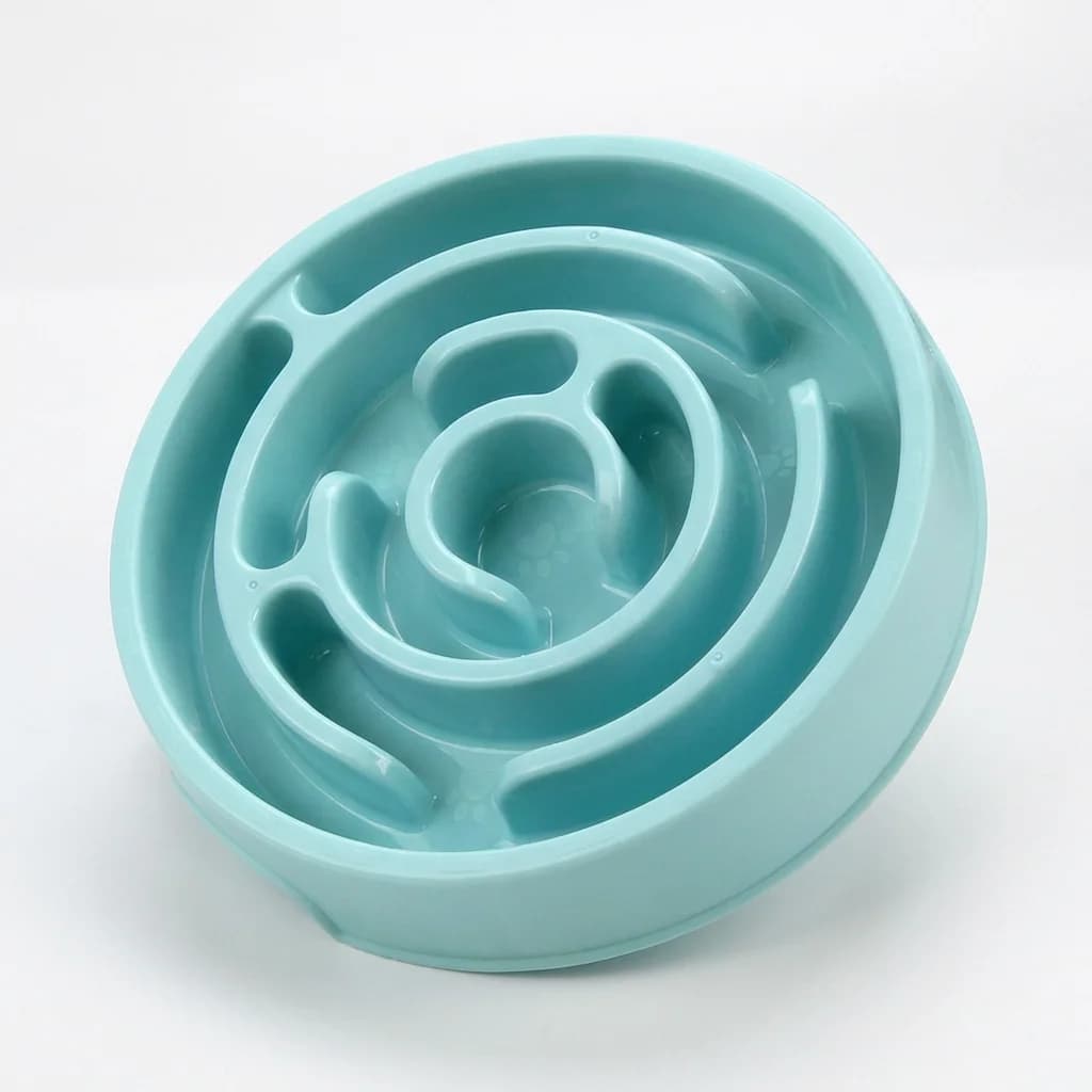 Ciotola Slow Feeder per Cani - Ciotola Interattiva Antiscivolo a Labirinto per Cani e Gatti, Previene Gonfiore e Soffocamento, Design per un'Alimentazione Sana