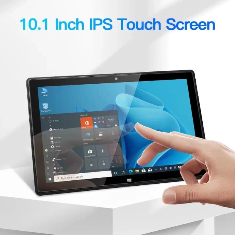 Tablet Windows 10 da 10.1 pollici, 8GB RAM, 128GB ROM, CPU Intel Atom Z8350 64 bit Quad-Core, Doppia Fotocamera, Risoluzione IPS 1920*1200, 1 Porta USB 3.0