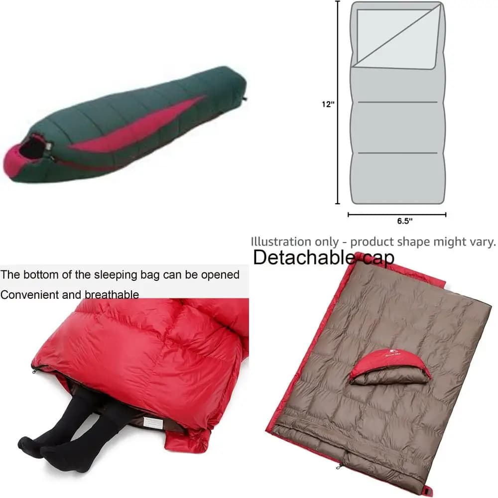 Ultra hot mummy XL bed for extreme cold climates, designed for outdoor adventures