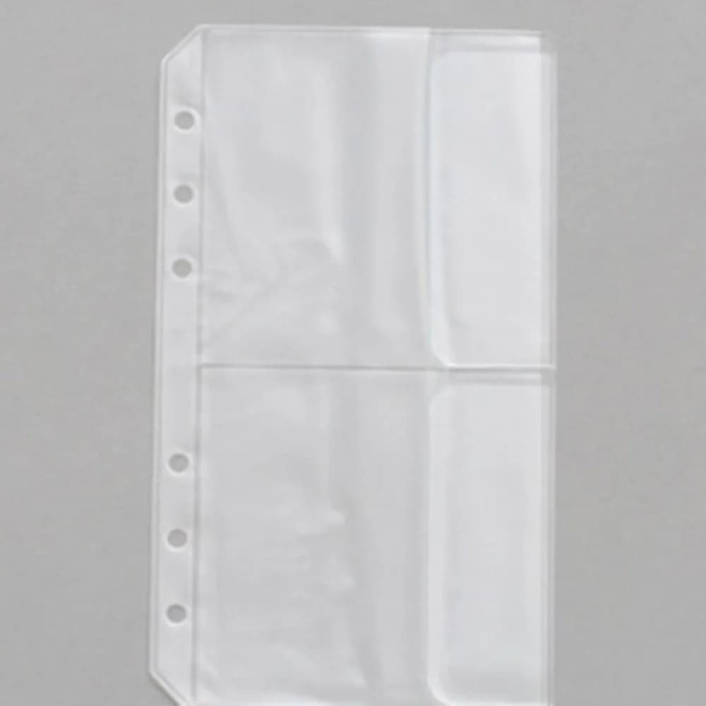 Storage Diary Ticket Storage Scrapbook File Holder Document Filing Bags Binder Pockets Binder Folders PVC Notebook Pouch Bags