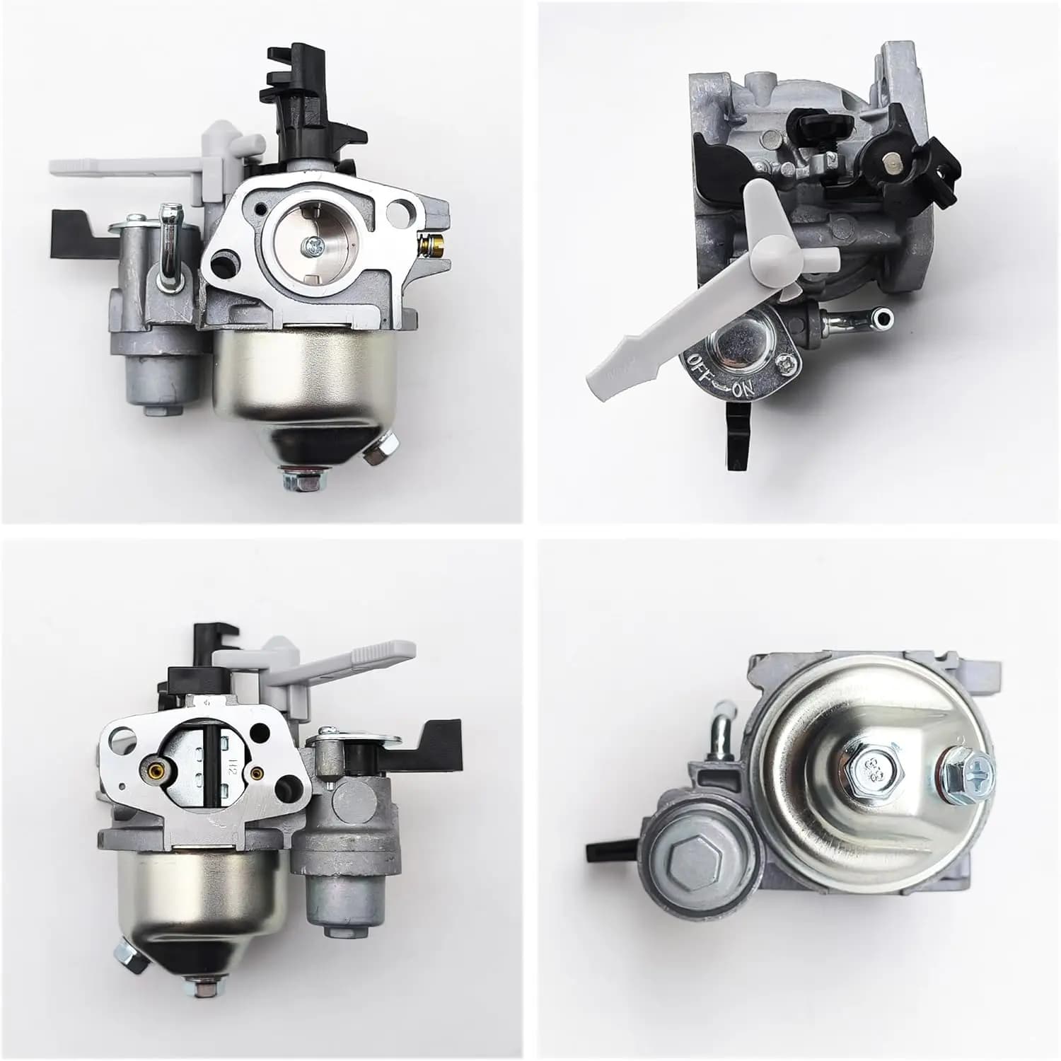 212cc Carburetor Kit Huayi P19 OEM 16100-ZH8-W61 for Predator 212 cc Honda GX160 Coleman Ct200u Bt200x Kt196 196cc 224cc Mb165 Mb200 6.5hp Mini Bike Water Pump Pressure Washers