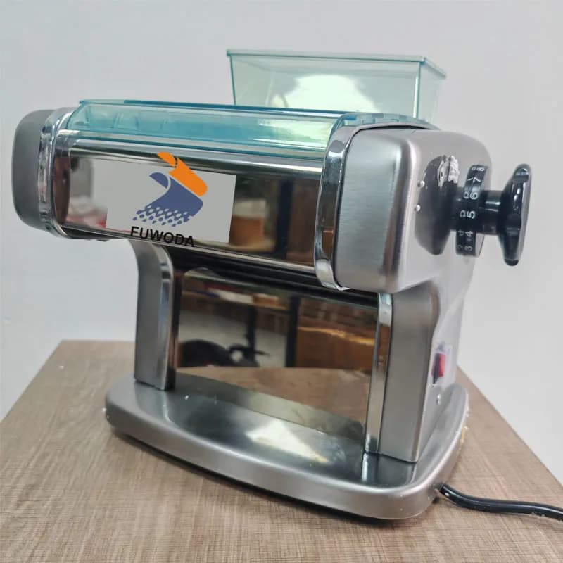 Macchina Elettrica per Pasta e Spaghetti in Acciaio Inox, Pressa Automatica per Noodle