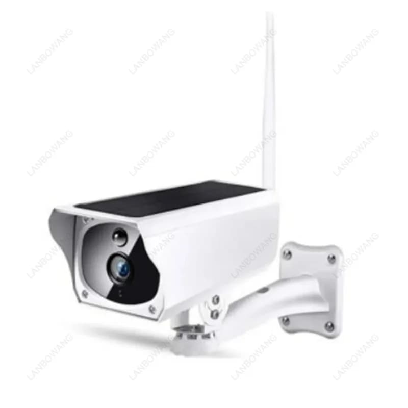 2MP 1080P UBOX APP Solar Powered IP Camera, Low Power Consumption Outdoor Waterproof Home Security CCTV Monitor