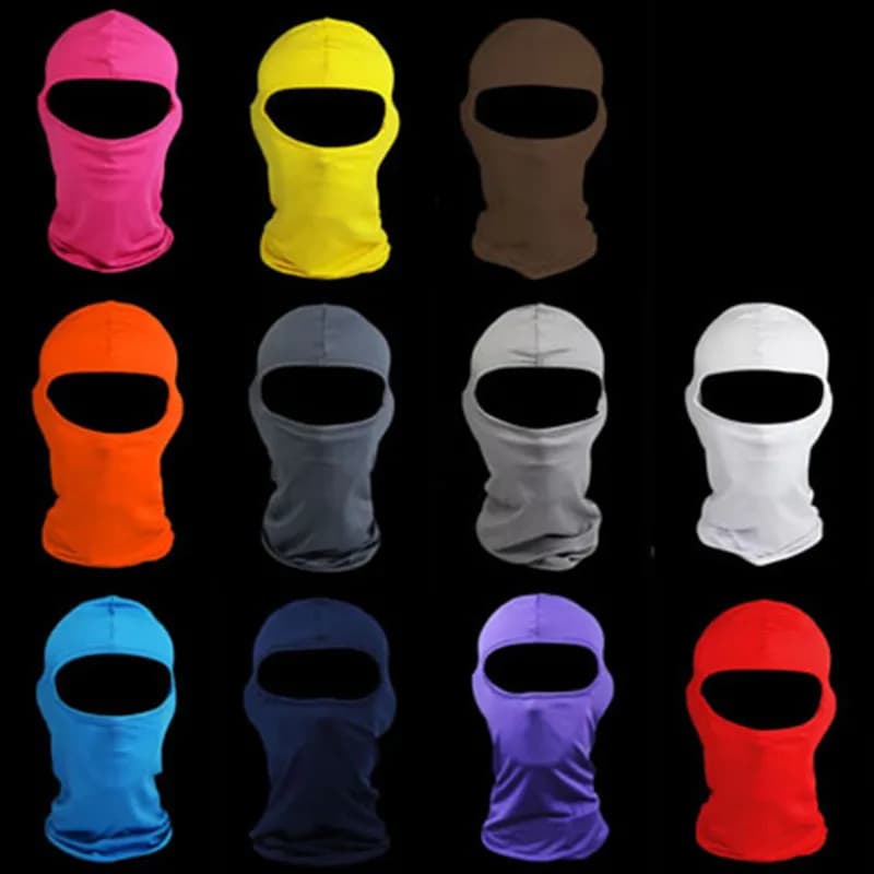 Copricapo Multifunzionale 3 Pezzi/Lotto Q979 per Sport all'Aperto, Alpinismo, Sci, Antivento, Protezione Completa per Viso e Collo, Sciarpa Versatile