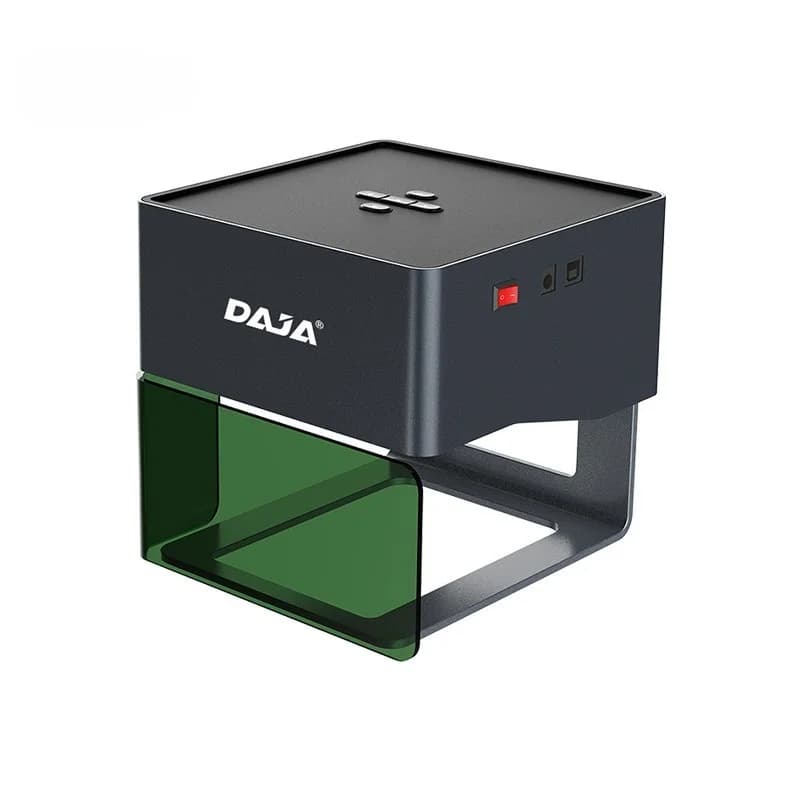 Laser Engraving Machine DJ6 110V-220V, Mini Fa-da-Te Engraver for Leather, Wood, Plastic and Bambo for Home Use