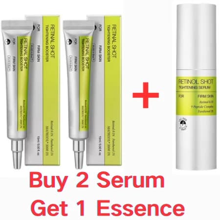 Retinolo Shot Eye Essence Siero idratante idratante a lunga durata per le occhiaie Rughe Rassodante Naturale delicato Cura della pelle