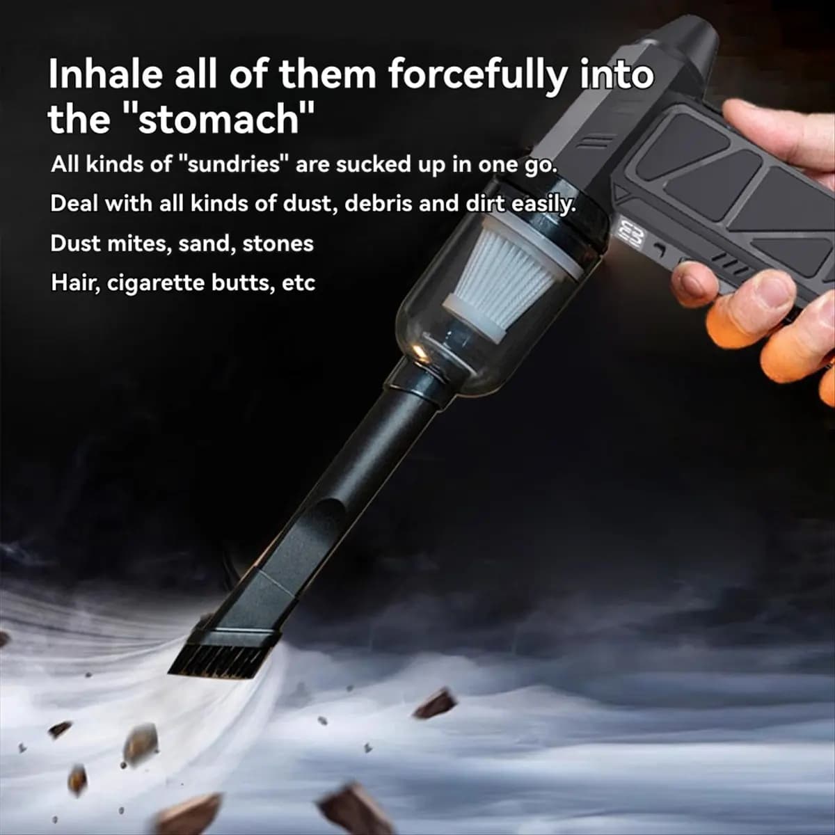 A567Z 100000RPM Air Blower Fan Vacuum Dust Cleaner Charging 52m/S High-Speed 4 Gear Wind Speed Turbo Violent Fan Reliable Qualit