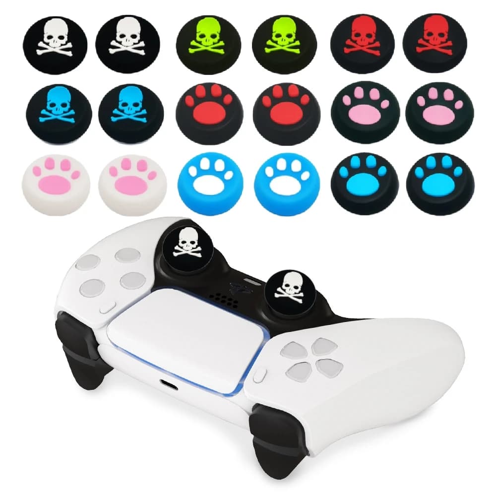 Tappo universale per impugnatura ThumbStick in silicone per Playstation 5 PS5 Xbox Series X/S ONES Switch2 Accessori per controller GamePad Cappucci Co