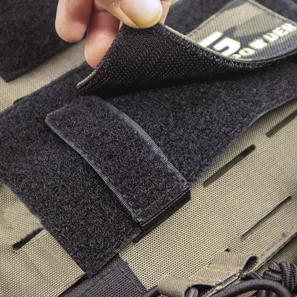 Nuovo pannello adattatore nastro convertitore Molle Hook & Loop per gilet tattico per toppe identificative per insegne patch fai da te