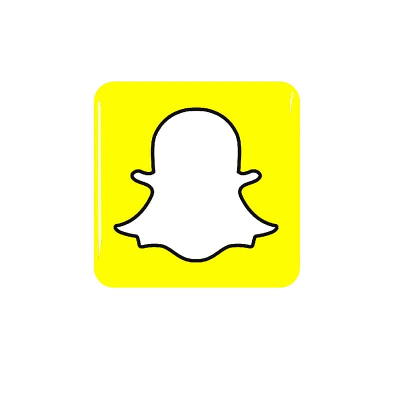 Snapchat twitter Google Review Instagram NFC Social Media adesivo epossidico NFC Epoxy Tag Card impermeabile