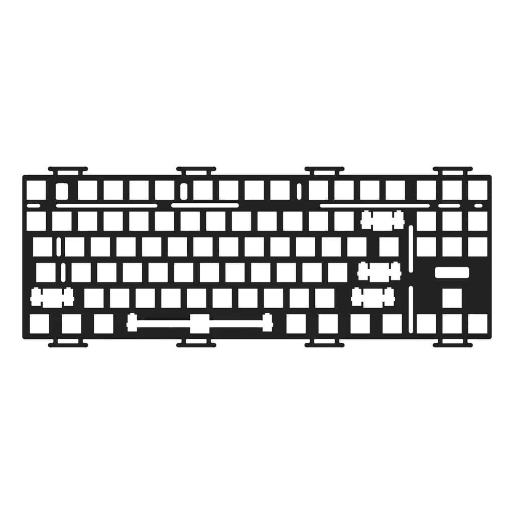 Akko Monsgeek M3 FR4/POM Plate for MonsGeek M3 mechanical keyboard DIY kit