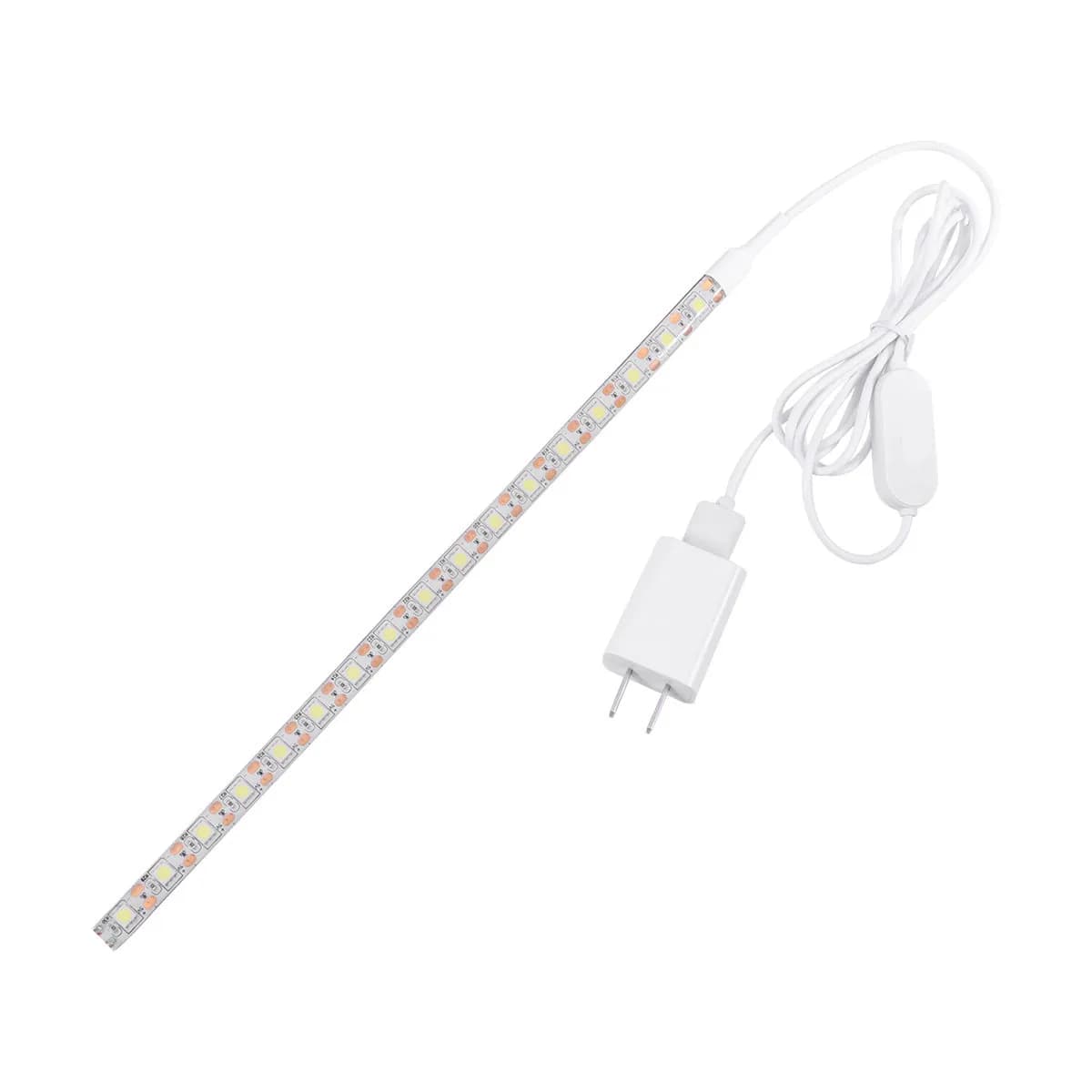 Striscia LED Dimmerabile a Tocco Alimentata USB 4000K Bianco Puro, Kit Illuminazione per Macchina da Cucire con Clip Adesive Flessibili, Interfaccia USB Luminosa