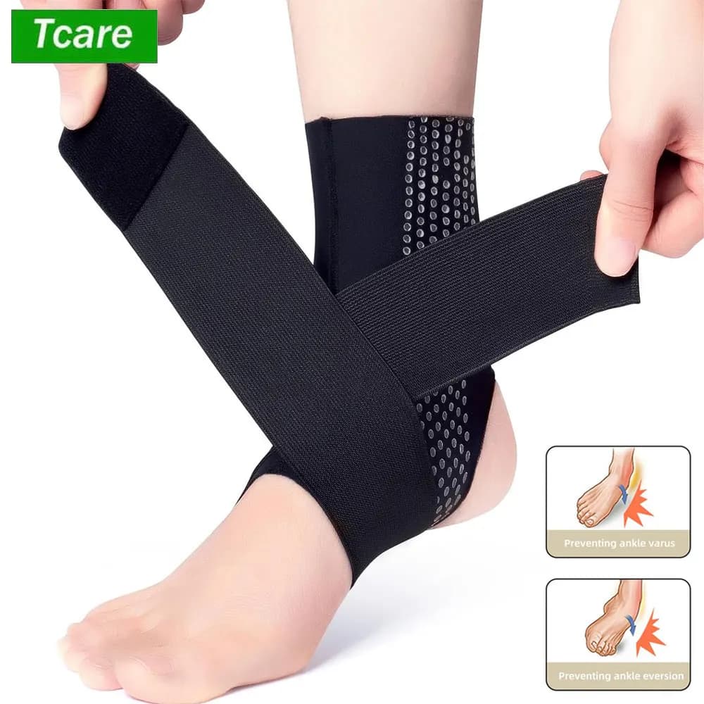1 Pezzo Nuovo Supporto per Piede con Fascia Compressiva, Tutore per Caviglia, Supporto per Arco Plantare, per Piede Spronato, Tendinite, Fascite Plantare