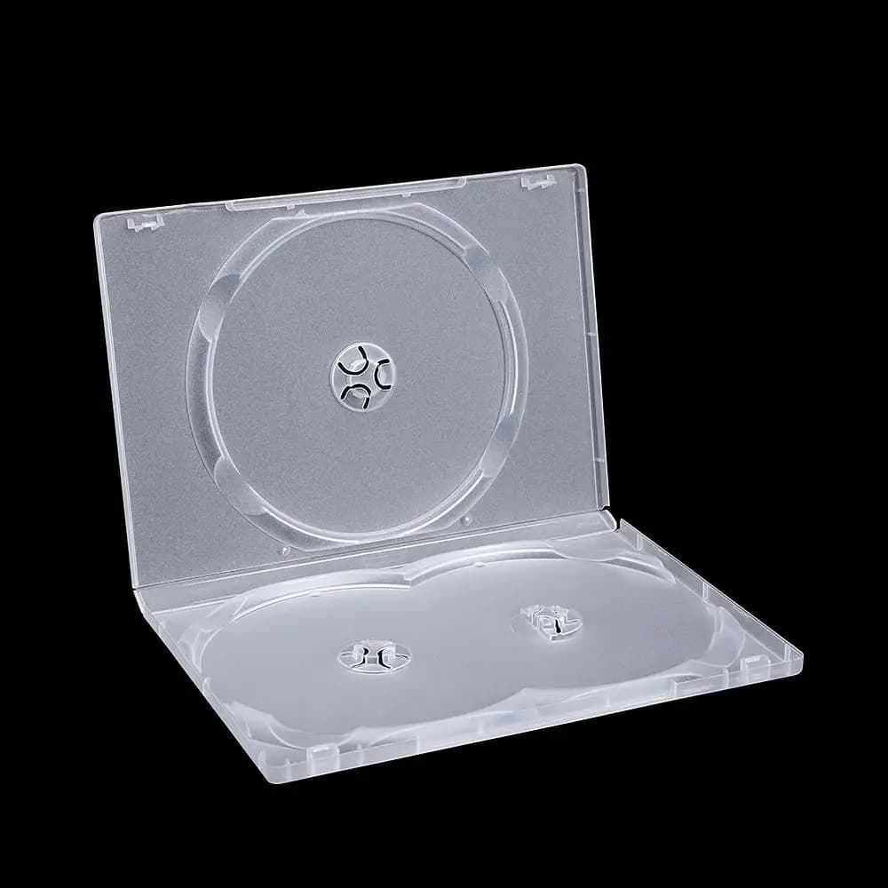 Custodia Portatile Resistente per 3 CD, Porta Dischi, Custodia per Film, Scatola DVD