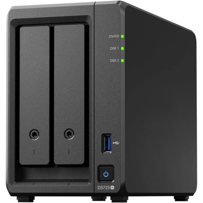Server NAS DiskStation a 2 Bay per Soluzioni Dati Domestiche e Aziendali