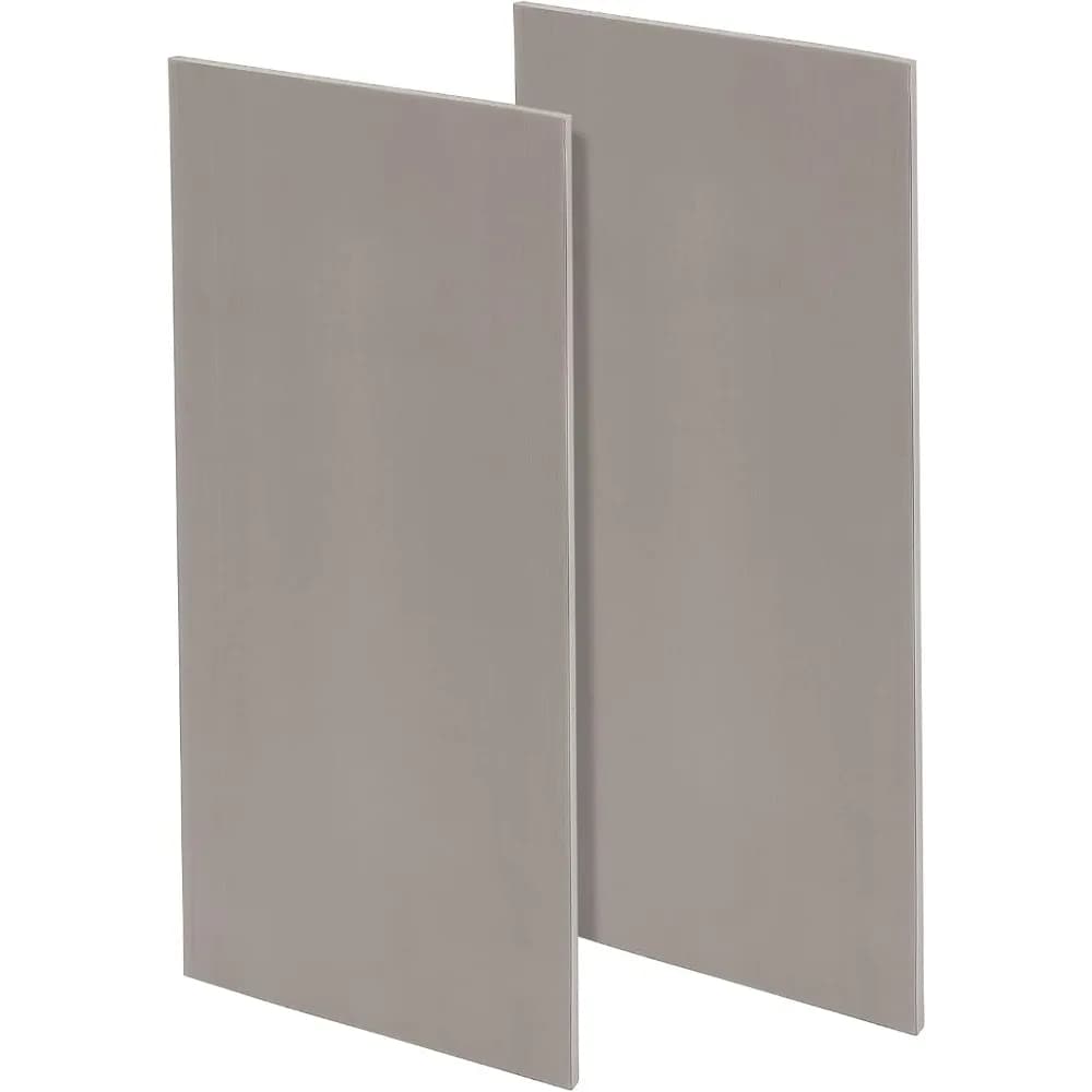 2 fogli di timbri in gomma grigia da 13,2x5,9 pollici per macchina per incisione laser, intaglio artigianale in gomma morbida fatta a mano spessa 0,26 pollici