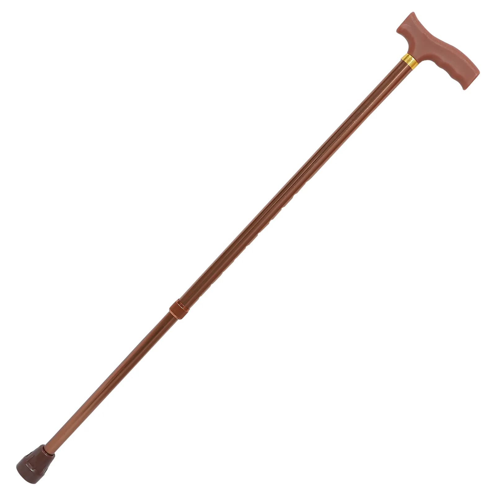 Adjustable Walk Stick in Aluminum Alloy, Lightweight, Retractable, Anti-slip, Portable, For Seniors and Open Use