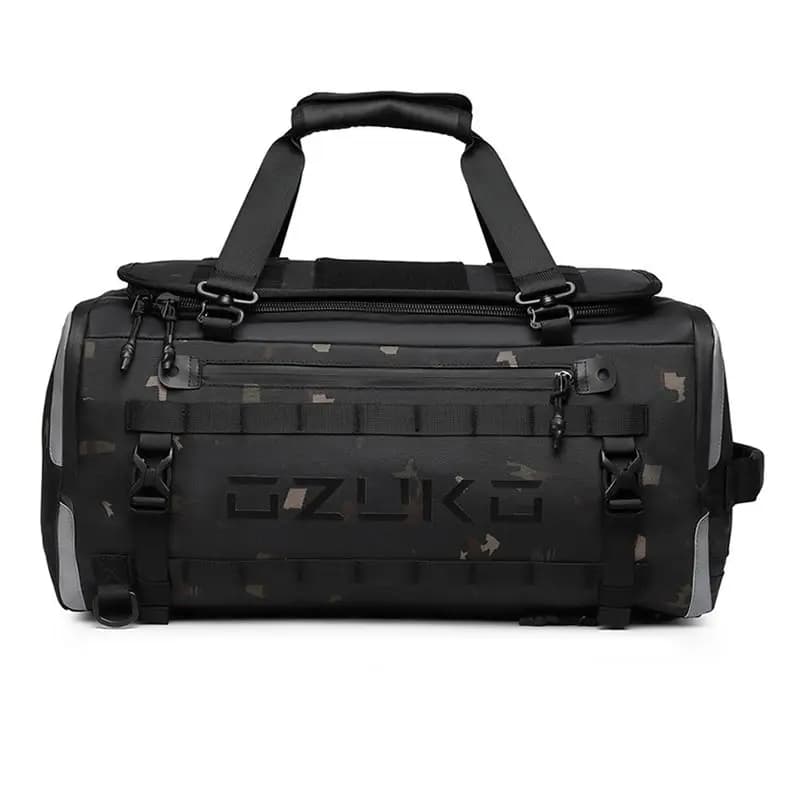 Ozuko valigia organizer da uomo sportivo fitness borsa da viaggio con separazione asciutta e bagnata breve viaggio d'affari zaino da campeggio per il fine settimana