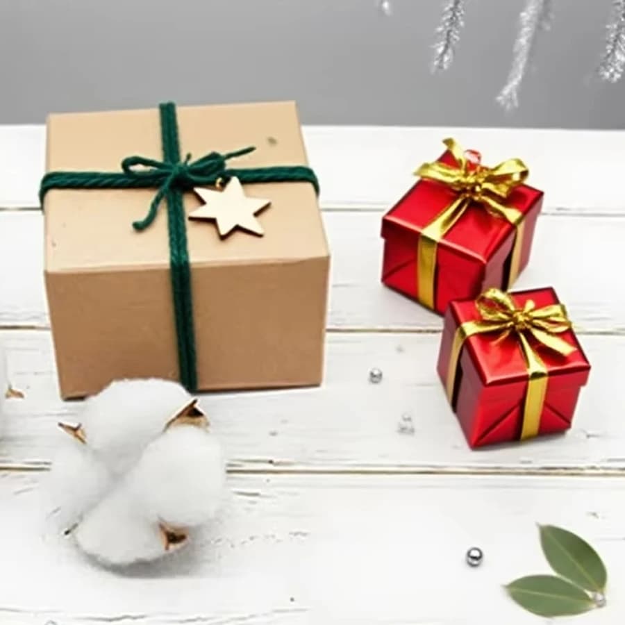 5 pcs artificial flowers cotton batuffolo fake christmas decorations plants garlands wedding house decorations table frame for photo ornament gift
