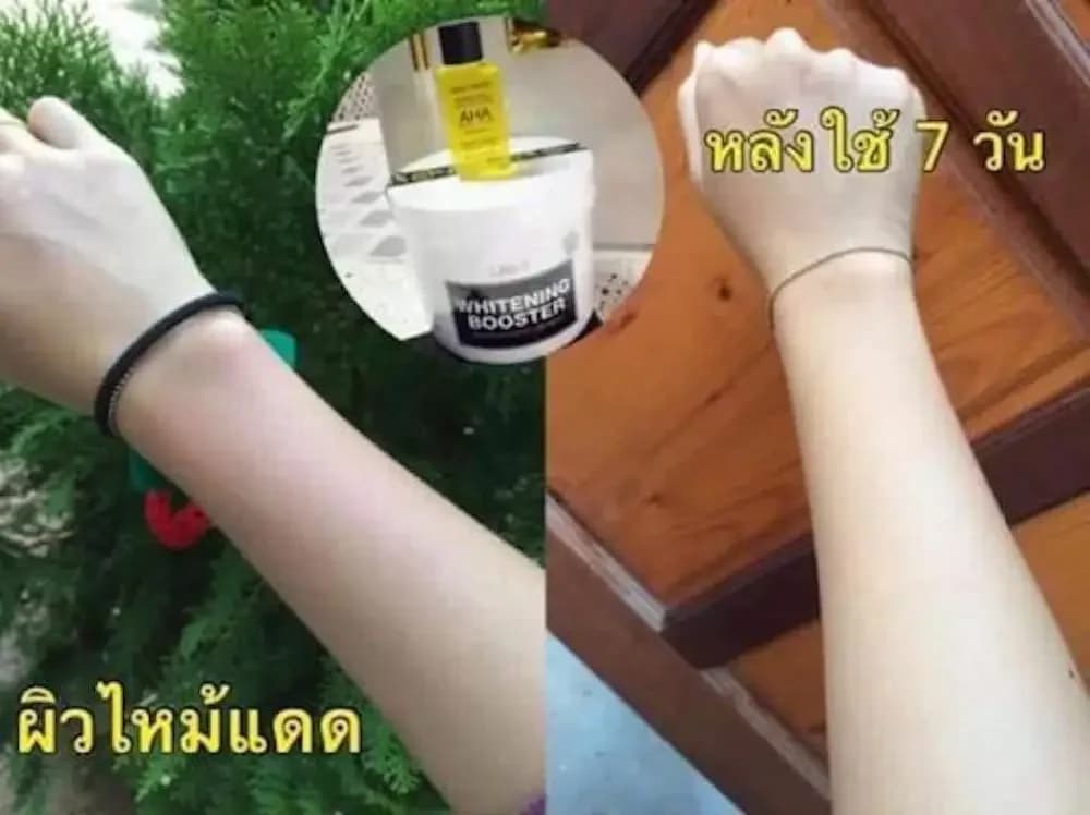 Siero body whitening skin, AHA, vitamin B, C 30 ml Whitening serum for dark spots