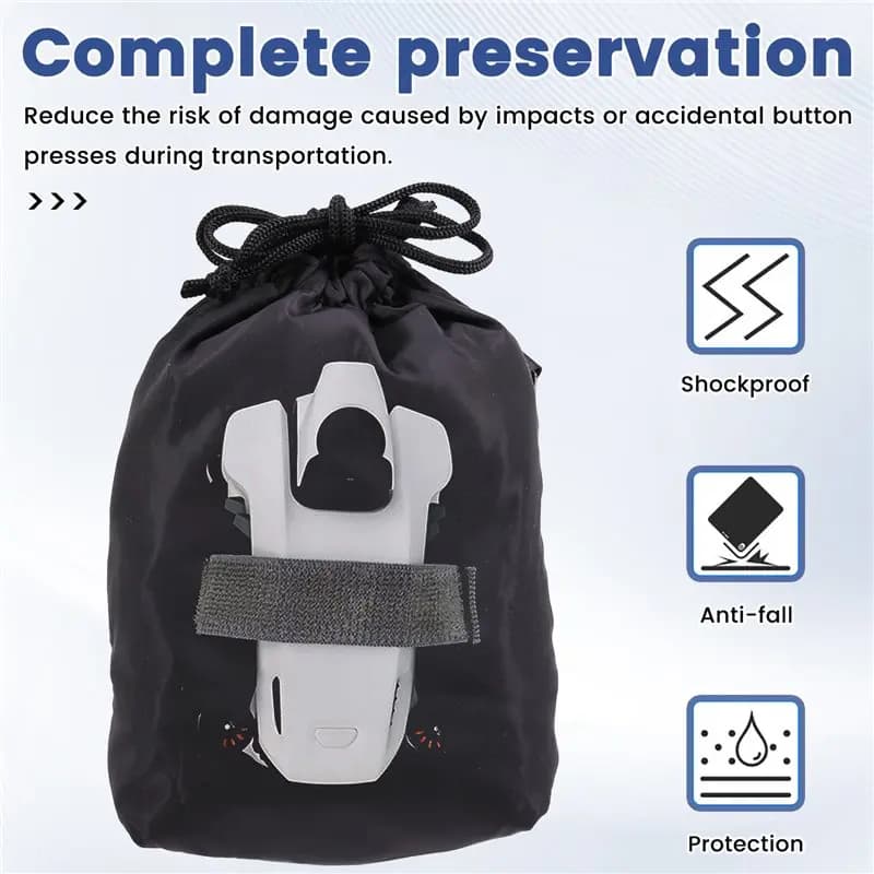 AU61-Accessori per droni per DJI Filp, borsa portaoggetti per DJI RC 2, custodia da viaggio, borsa portatile, telecomando