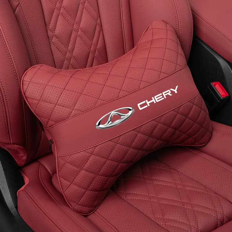 Cuscino Poggiatesta e Supporto Lombare per Sedile Auto per Chery Tiggo 7 Pro 8 4 5 3 2 T11 5X Amulet Fora QQ IQ Fulwin, Accessori Interni