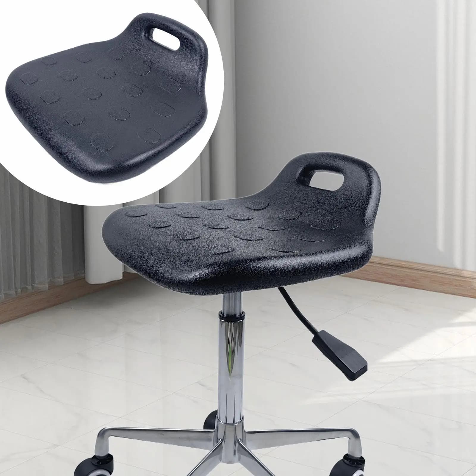 Sgabello da bar Sedile di ricambio Sgabello Sedia Sedile Mobili da club Sedile superiore Schienale basso