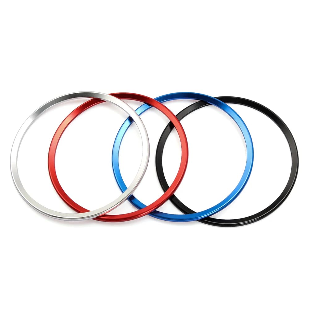 For Audi A1 A3 A4 A5 A6 A7A8 Q3 Q5 Q7 SQ5 S3 S4 S5 S6 S7 S8 RS3 RS5 RS5 RS6 Car steering wheel decoration Trim Cover Sticker