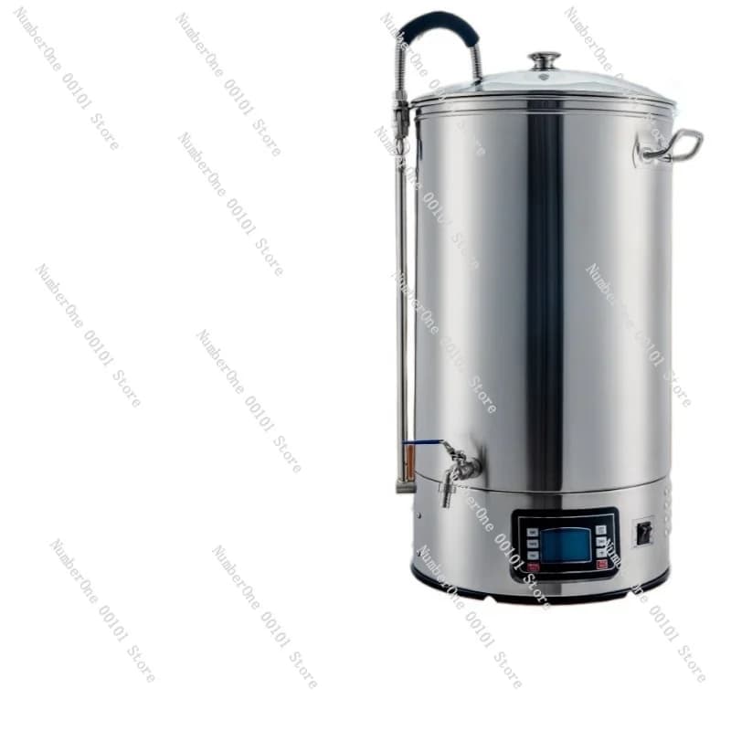 Home Brewing System All In One Beer Machine Stainless Steel Electric Wort Kettle Fermenter For Craft Beer DIY