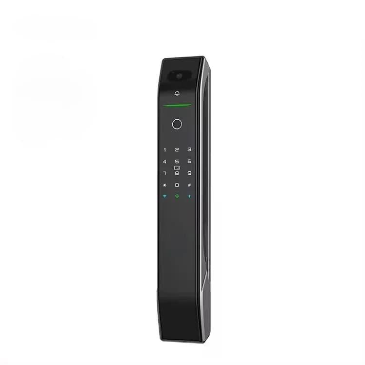 A7F tuy Smart Home Push Pull WIFI Card Impronta digitale Password Serratura intelligente digitale con telecamera per porta d'ingresso