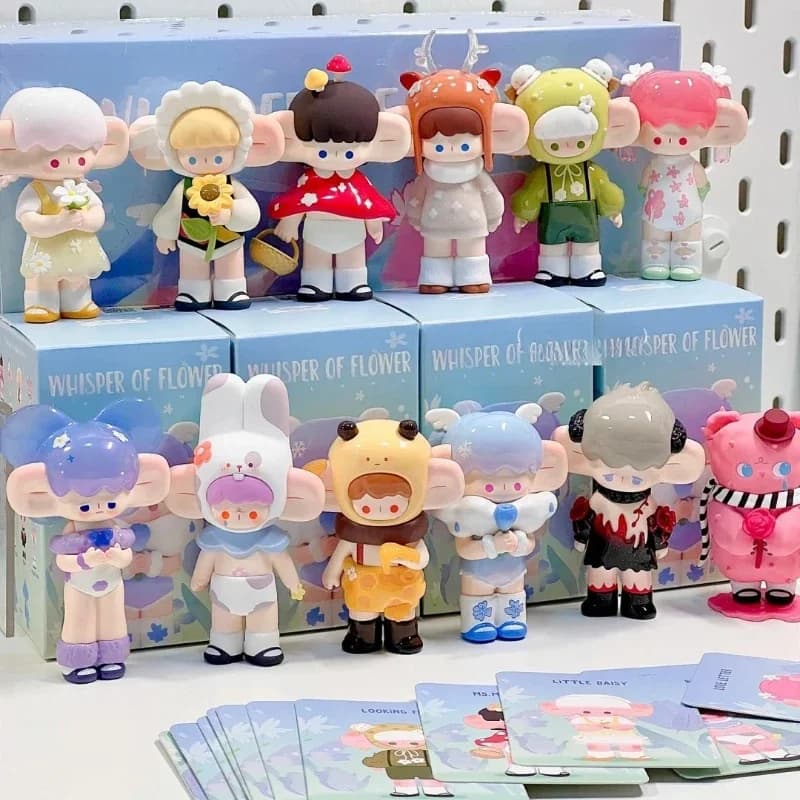 Island Whisper Of Flower Series Blind Box Toys Caja Misteriosa Cute Anime Action Figures Doll Desktop Ornaments Regalo a sorpresa