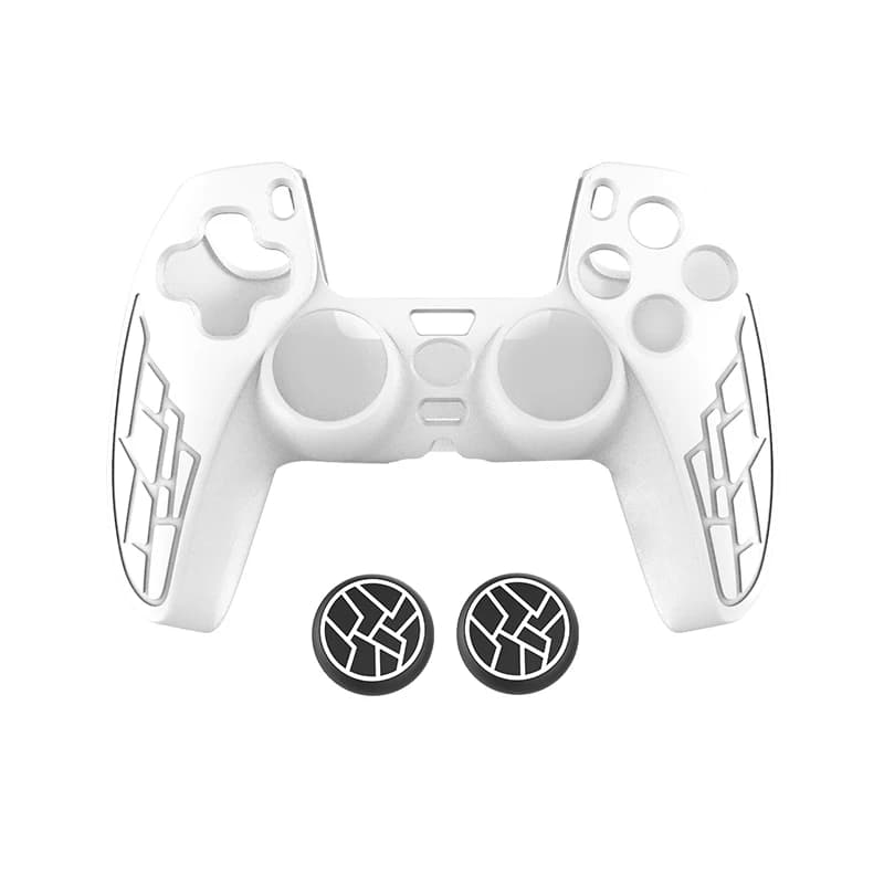 Soft Silicone Cover For PS5 Accessories Rubber Case For PS5 Slim joysticks For PS5 Controller Protective skin Thumb Grips