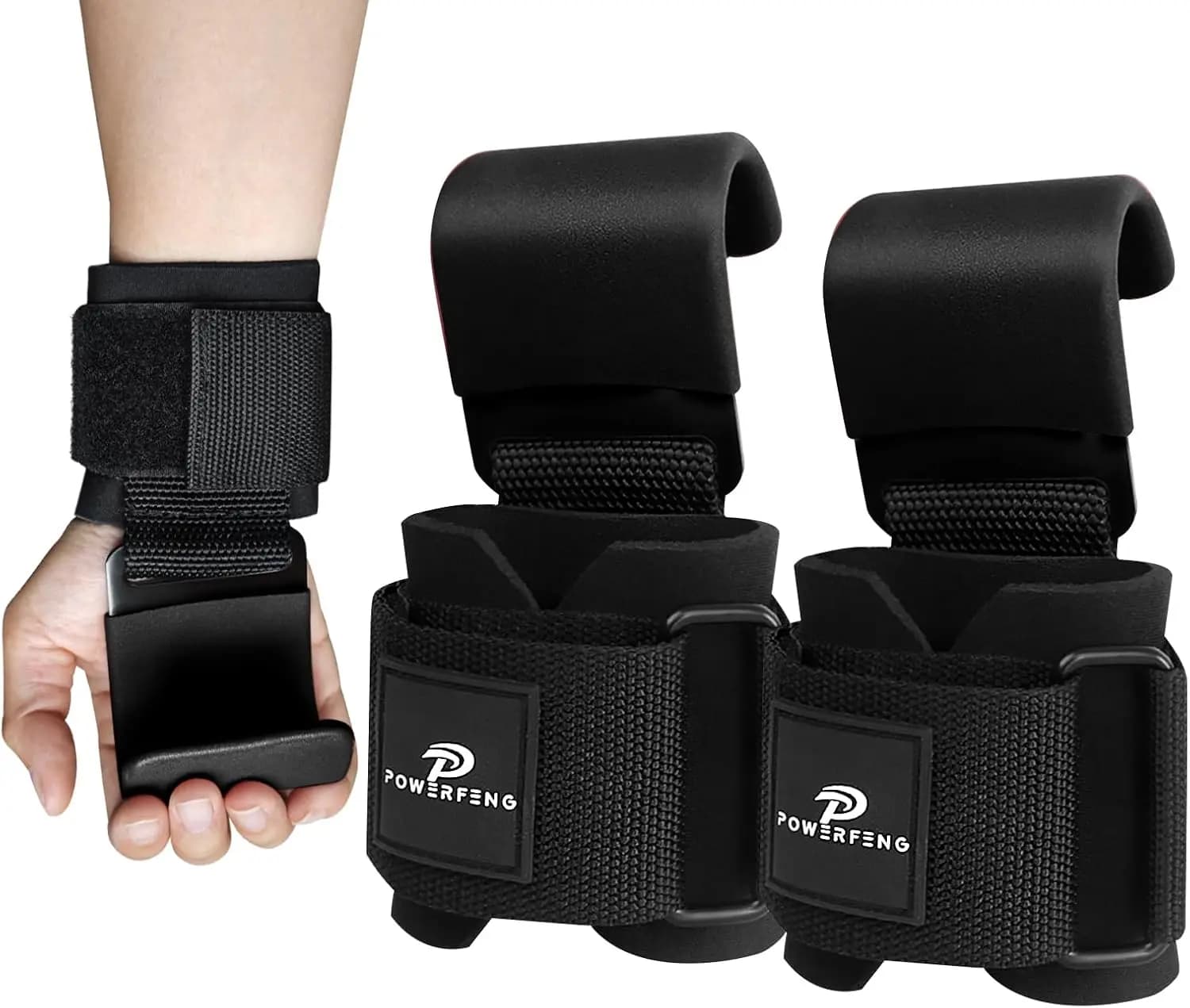 Hooks for Lifting Weights and Wrist Straps: Holder for Women's Gym Gloves