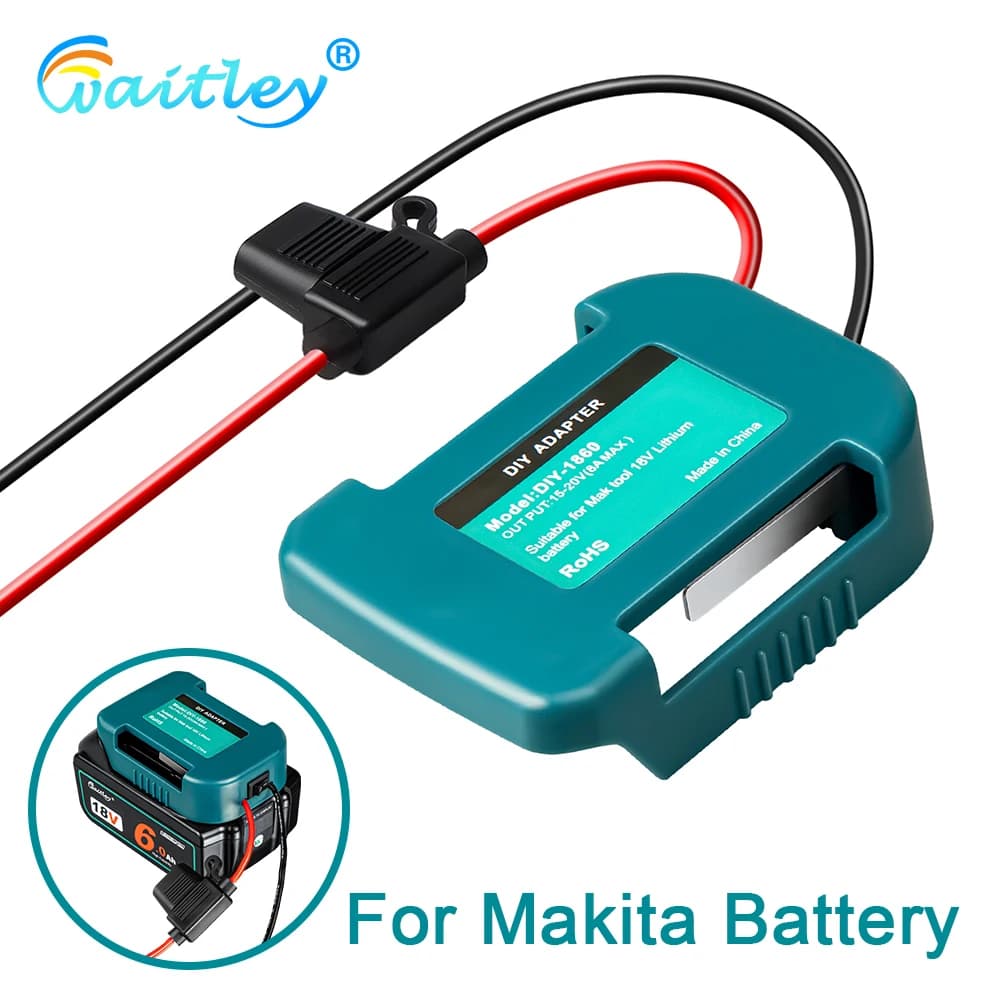 Battery adapter converter MT Makita 14V/18V electric toolbox DIY mod Plug kit electric extension accessories