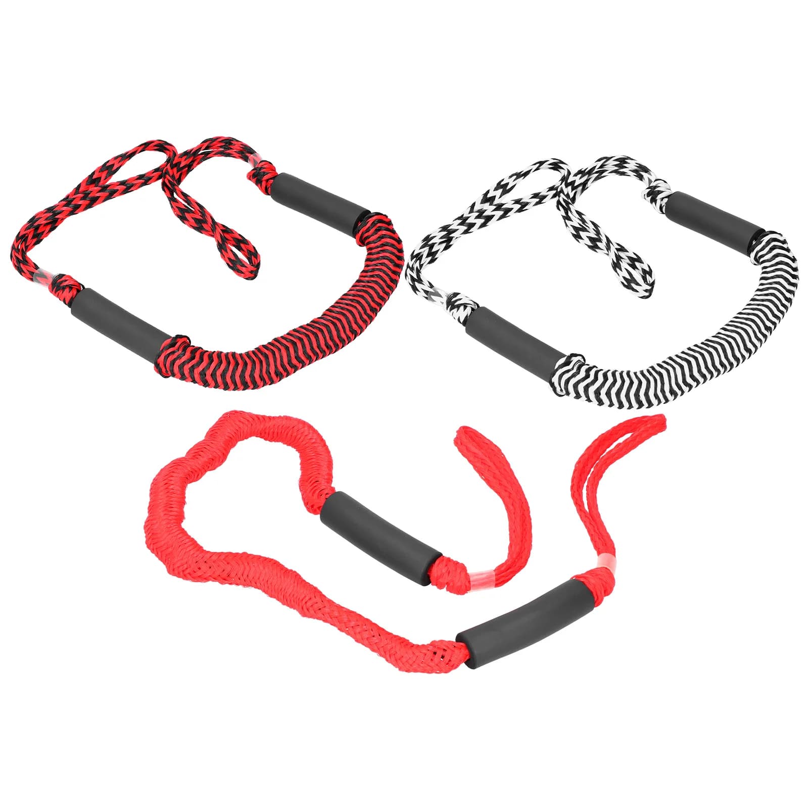 Elastic Boat Bungee Dock Lines Wharf Rope 1.22m to 1.52m PE Stretchable Mooring Marine Boat Bungee Rope