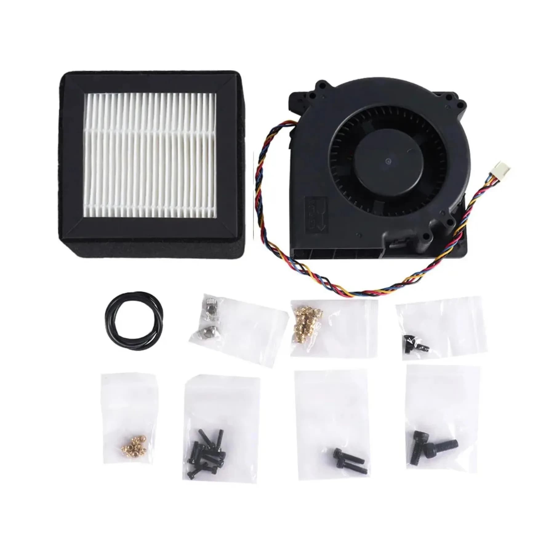 Blurolls Purificatore d'aria drop-in per RatRig V-Core 3/4 HEPA e filtro al carbone Elimina odori e COV Facile installazione fai-da-te