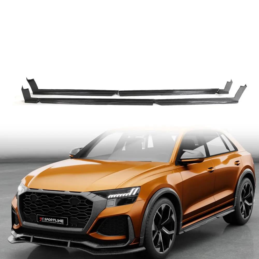 Aftermarket Mods RSQ8 carbon fiber side brake for Audi RSQ8 Base Sport Utility 4 doors 2020-2023